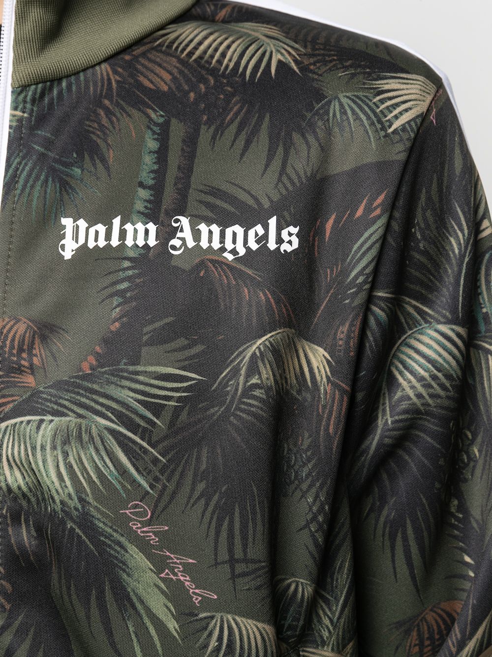 PALM ANGELS Jungle Logo Track Jacket - MAISONDEFASHION.COM