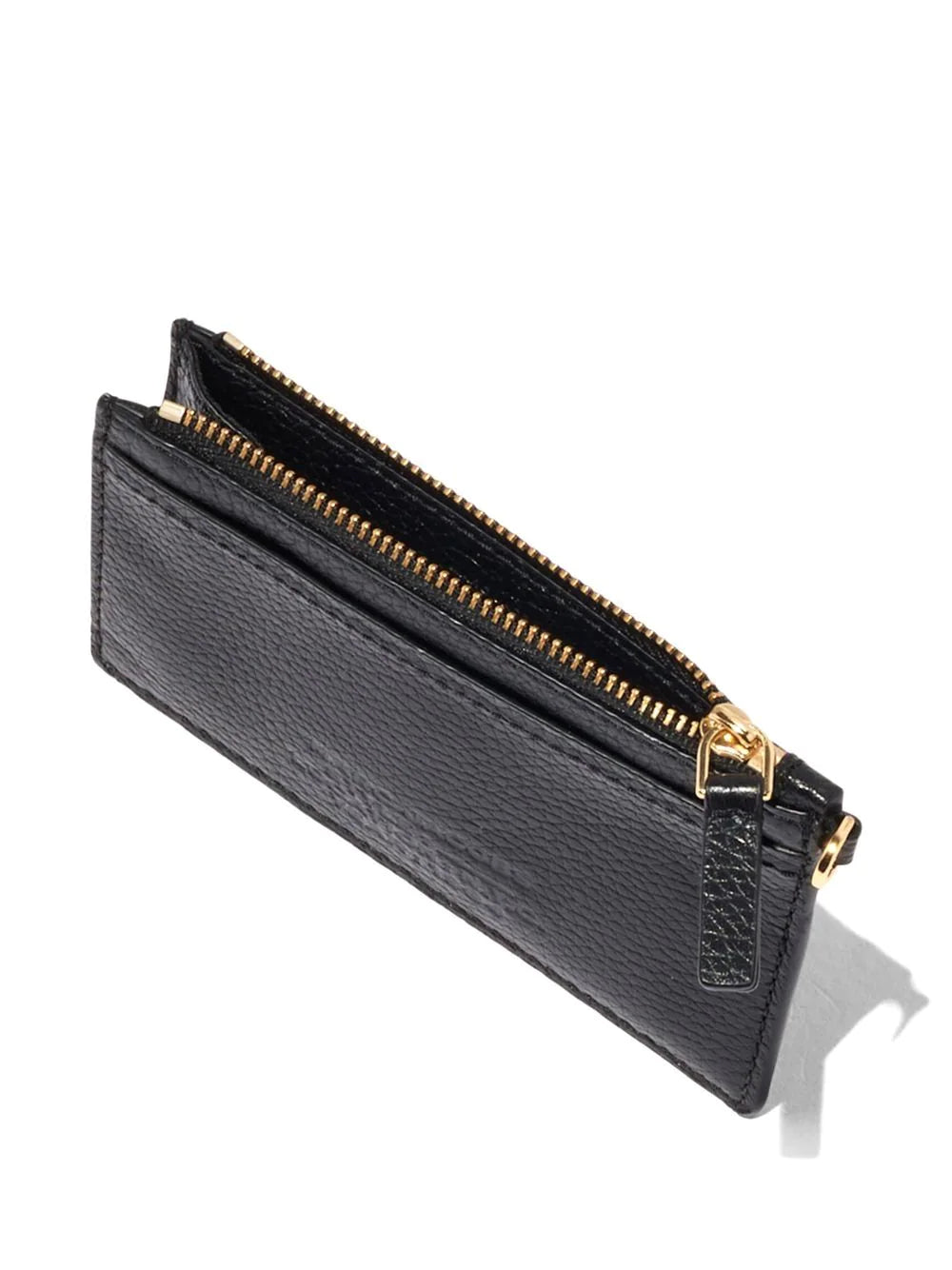 MARC JACOBS WOMEN The Top Zip Wristlet Wallet Black - MAISONDEFASHION.COM