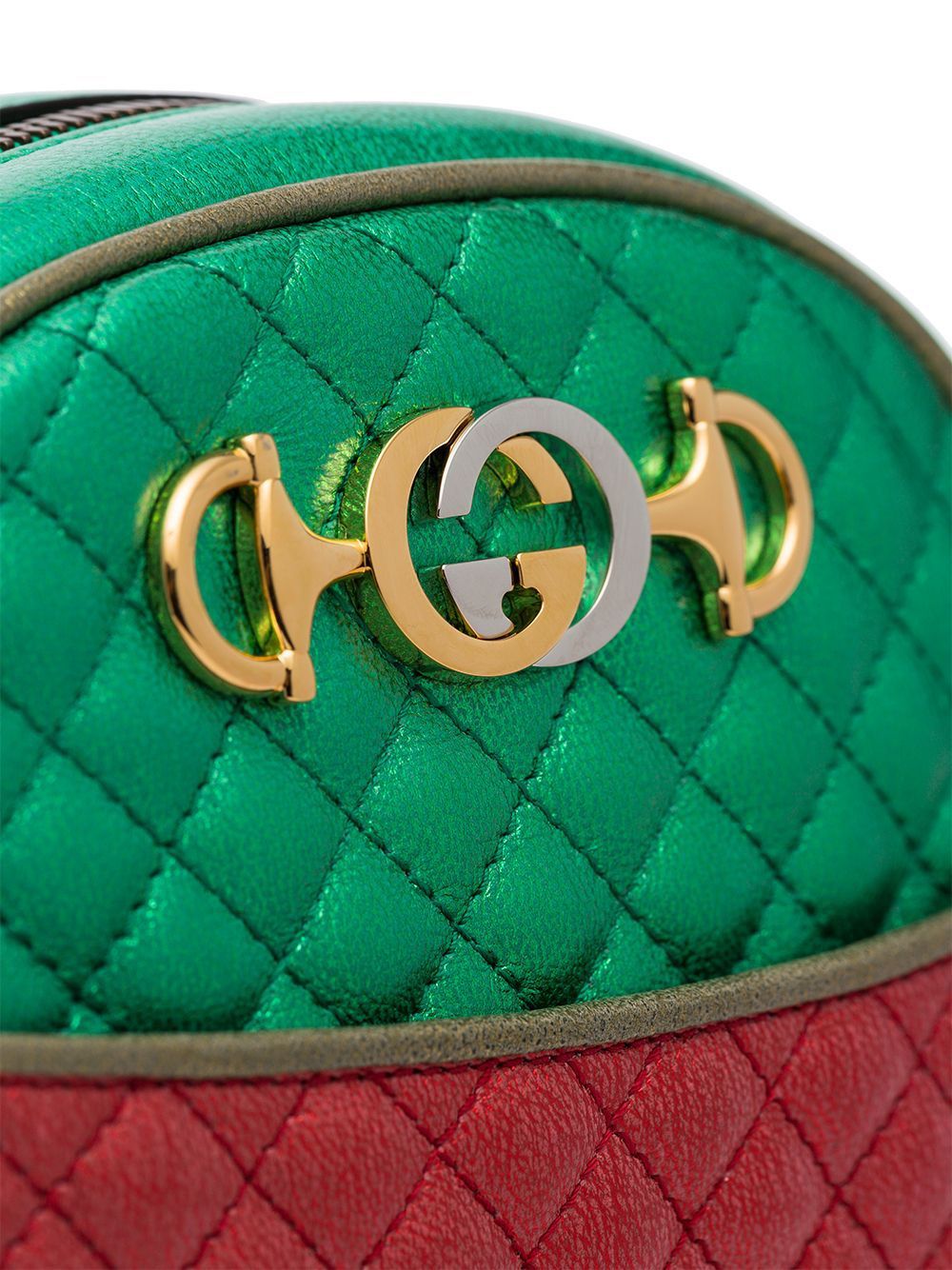 GUCCI Pre-Loved Trapuntata Handbag Red - MAISONDEFASHION.COM