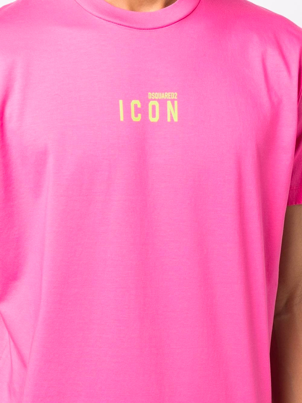 DSQUARED2 Small Icon Logo T-shirt Pink - MAISONDEFASHION.COM