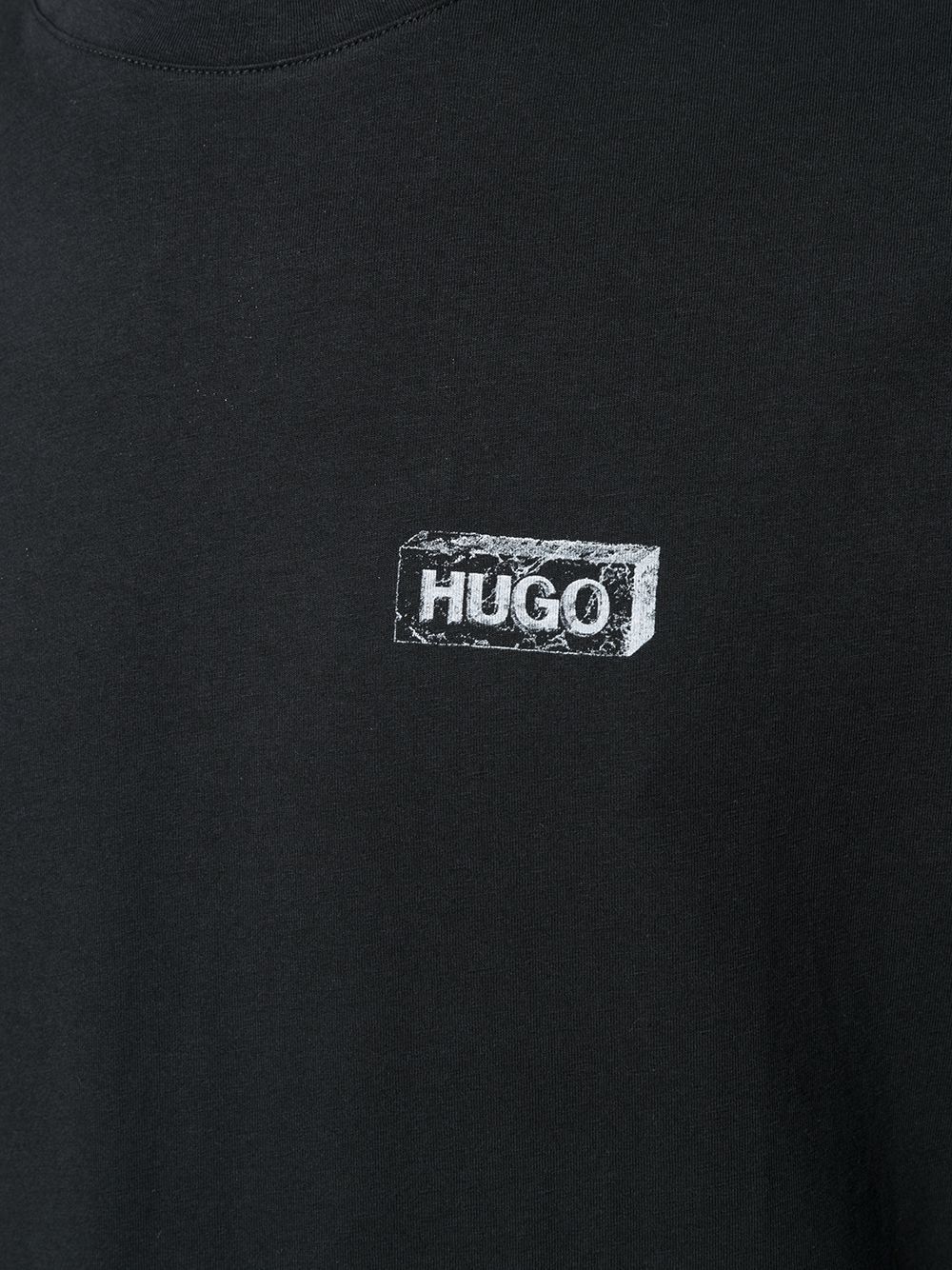 HUGO Donument Logo T-Shirt Black - Maison De Fashion 