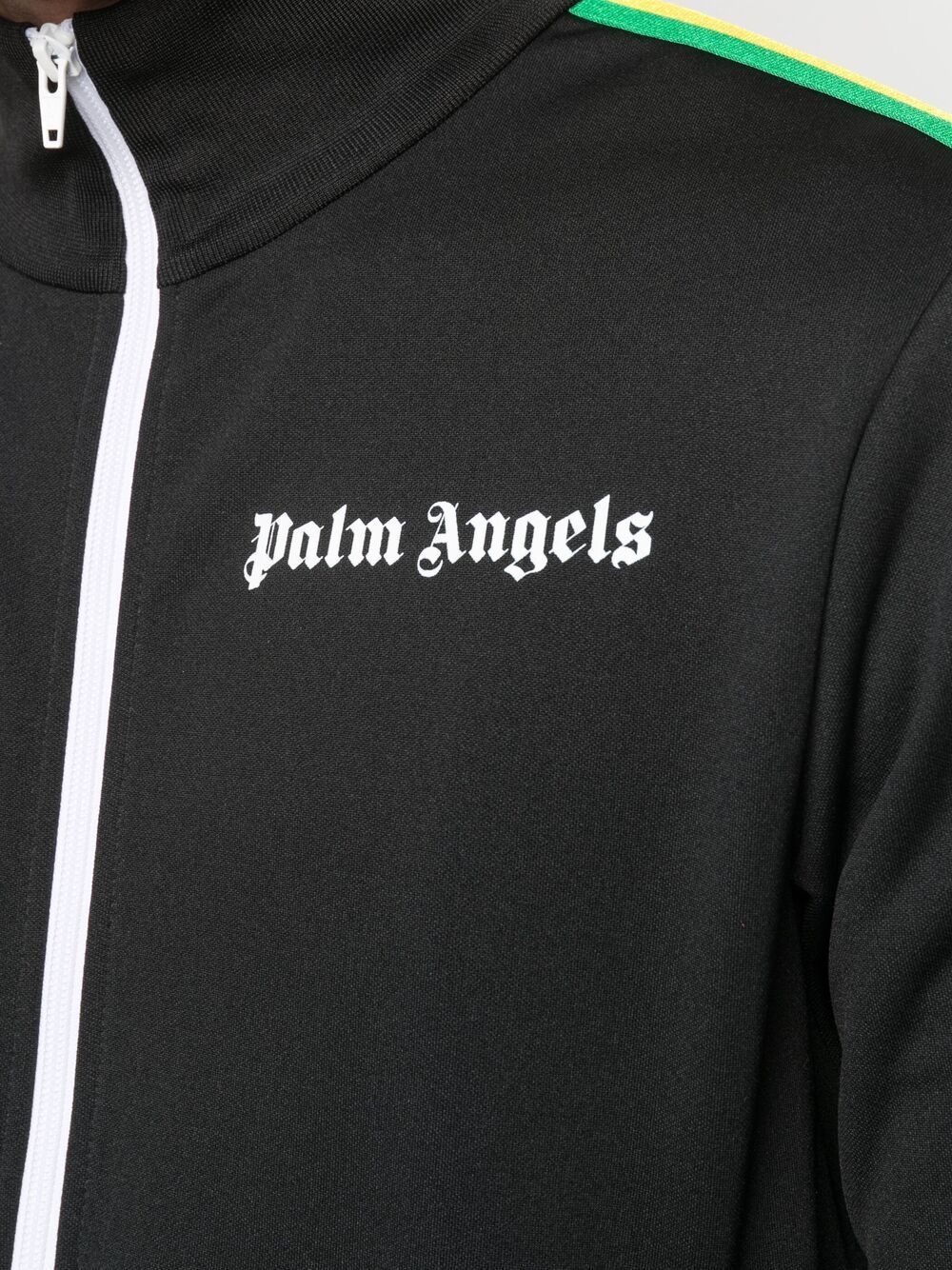 PALM ANGELS Exodus Track Jacket Black - MAISONDEFASHION.COM