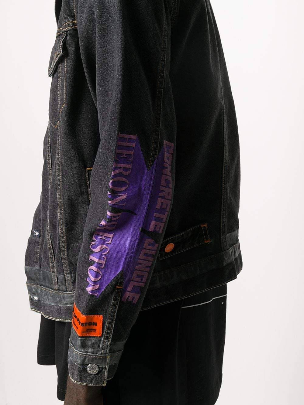 HERON PRESTON Levi's Trucker Jacket Black - Maison De Fashion 