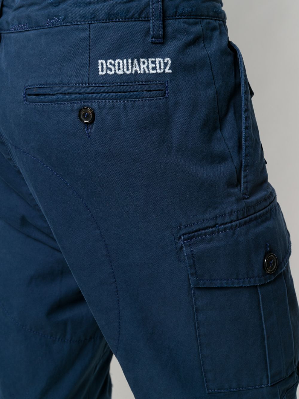 DSQUARED2 Cargo Chinos Navy - Maison De Fashion 