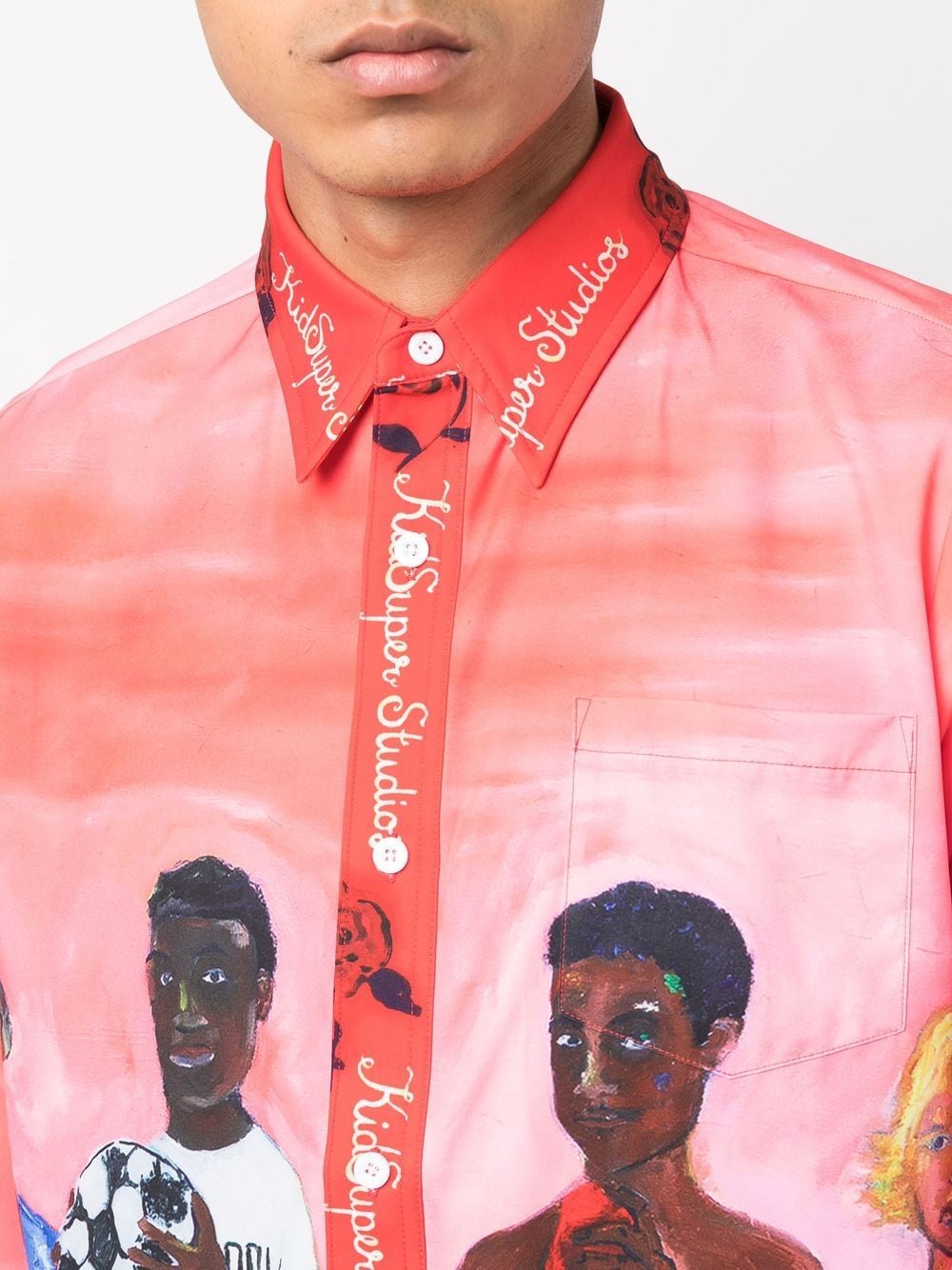 KIDSUPER Graphic-print shirt - MAISONDEFASHION.COM