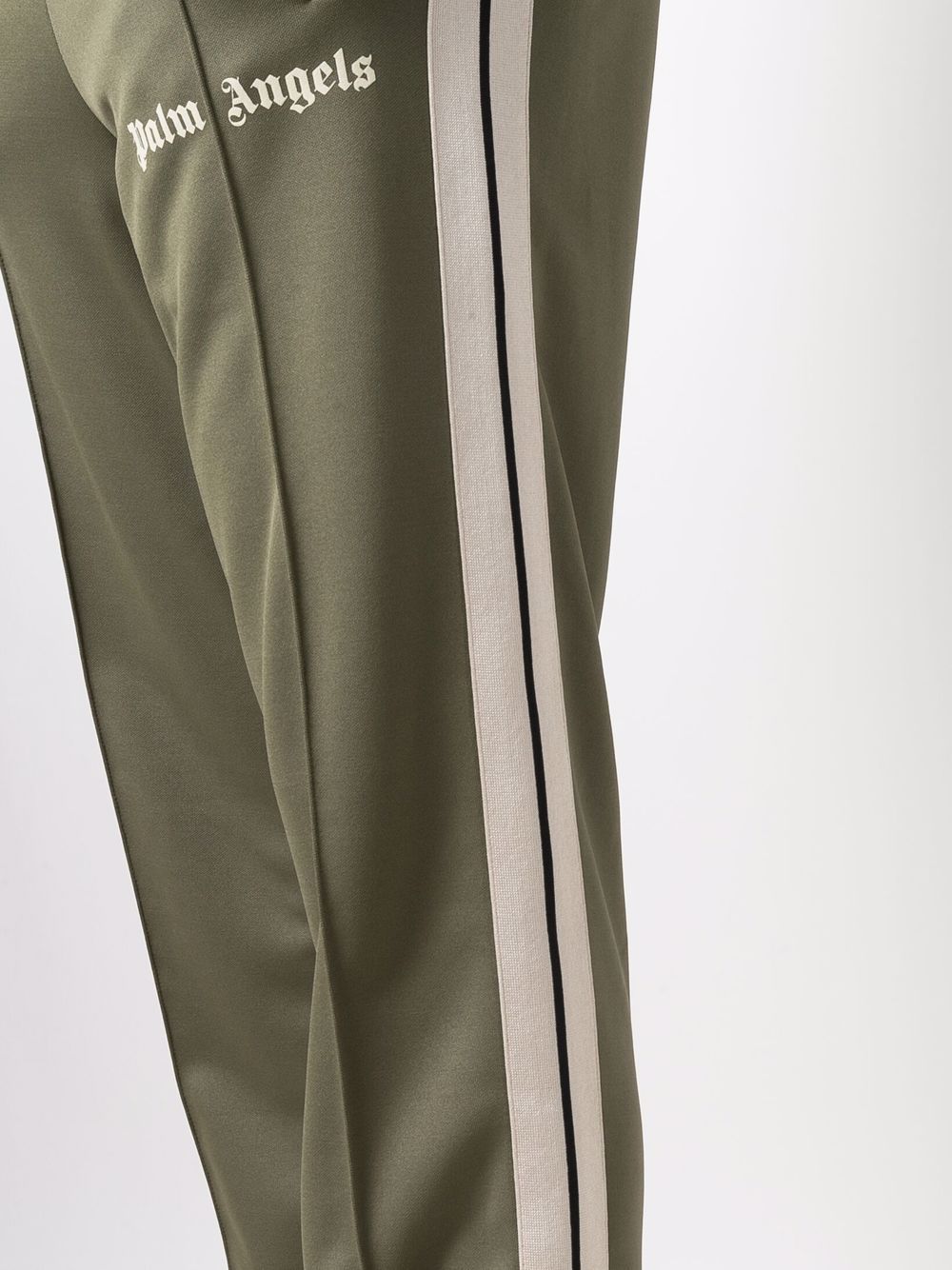 PALM ANGELS Classic Track Pants Green - MAISONDEFASHION.COM