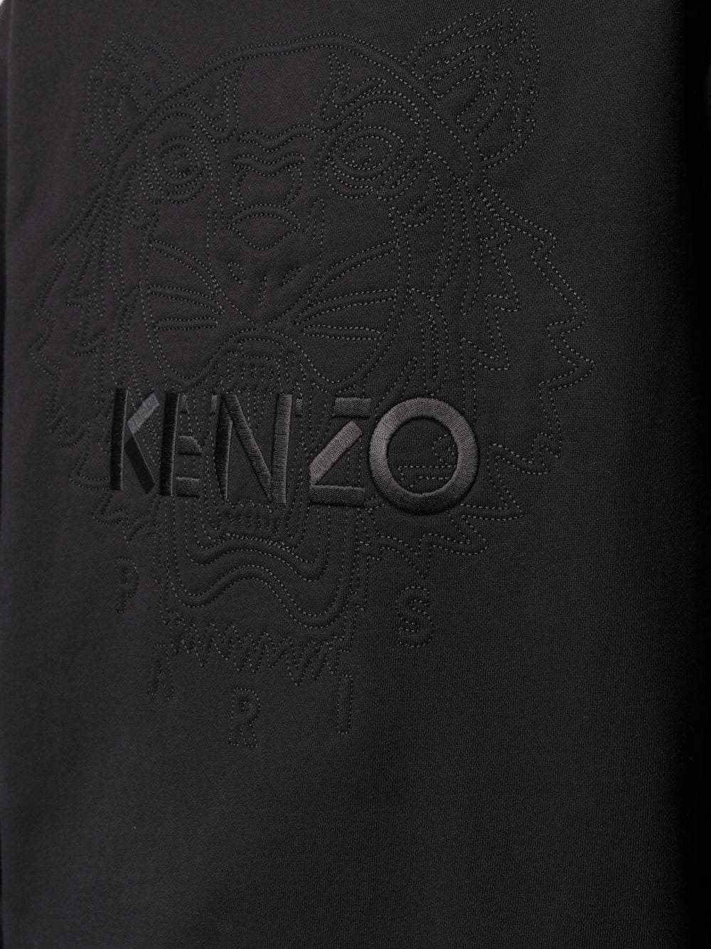 KENZO Tiger Logo Sweatshirt Black - Maison De Fashion 