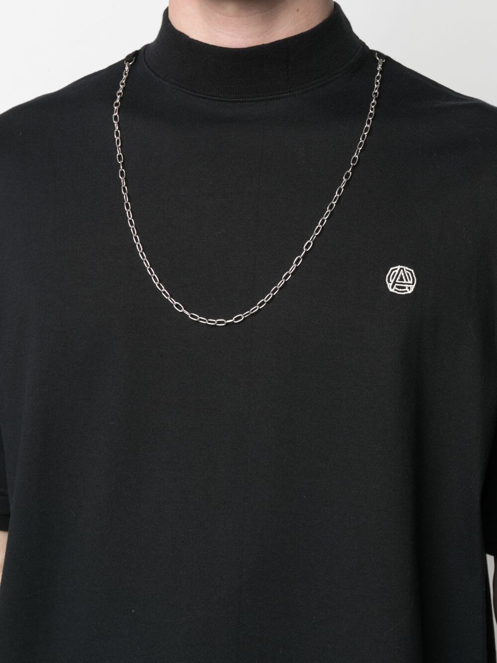 AMBUSH Chain Link T-Shirt Black - MAISONDEFASHION.COM