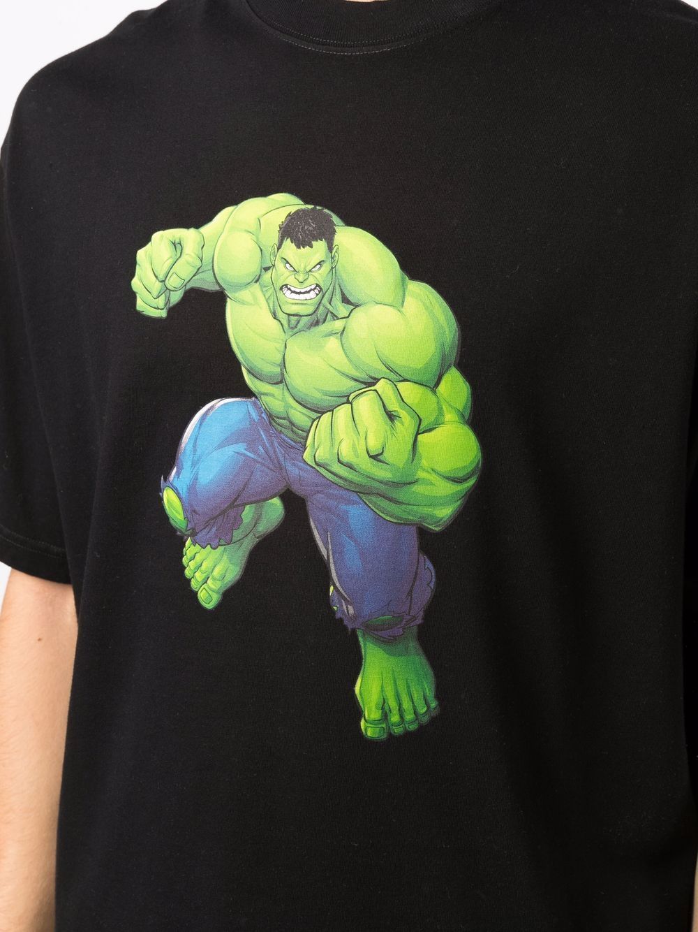 BALENCIAGA Hulk T-Shirt Black - MAISONDEFASHION.COM