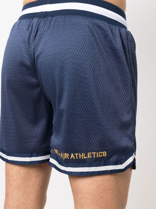 BEL-AIR ATHLETICS Track Shorts Navy - MAISONDEFASHION.COM