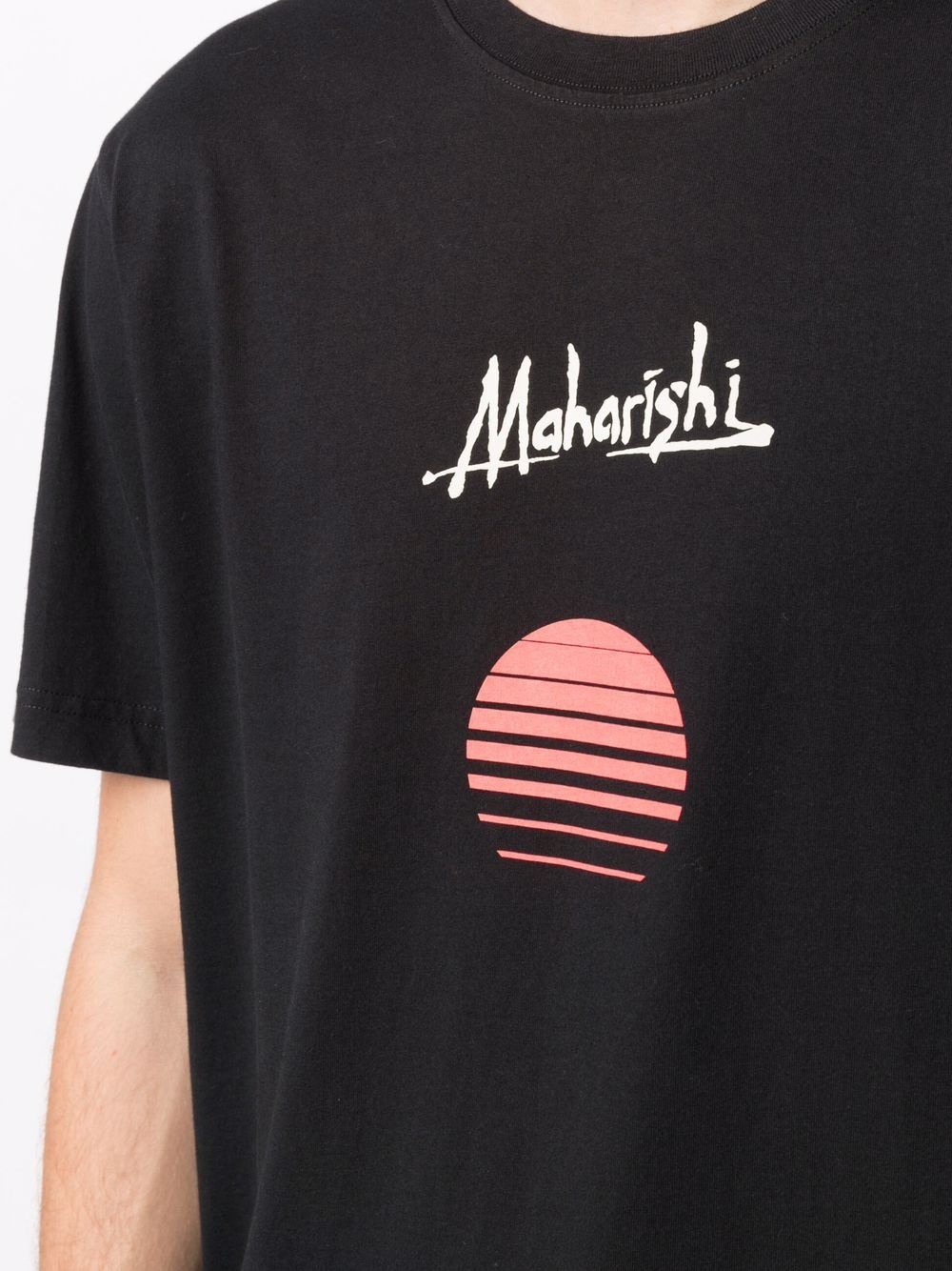 MAHARISHI Apocalypse T-Shirt Black - MAISONDEFASHION.COM