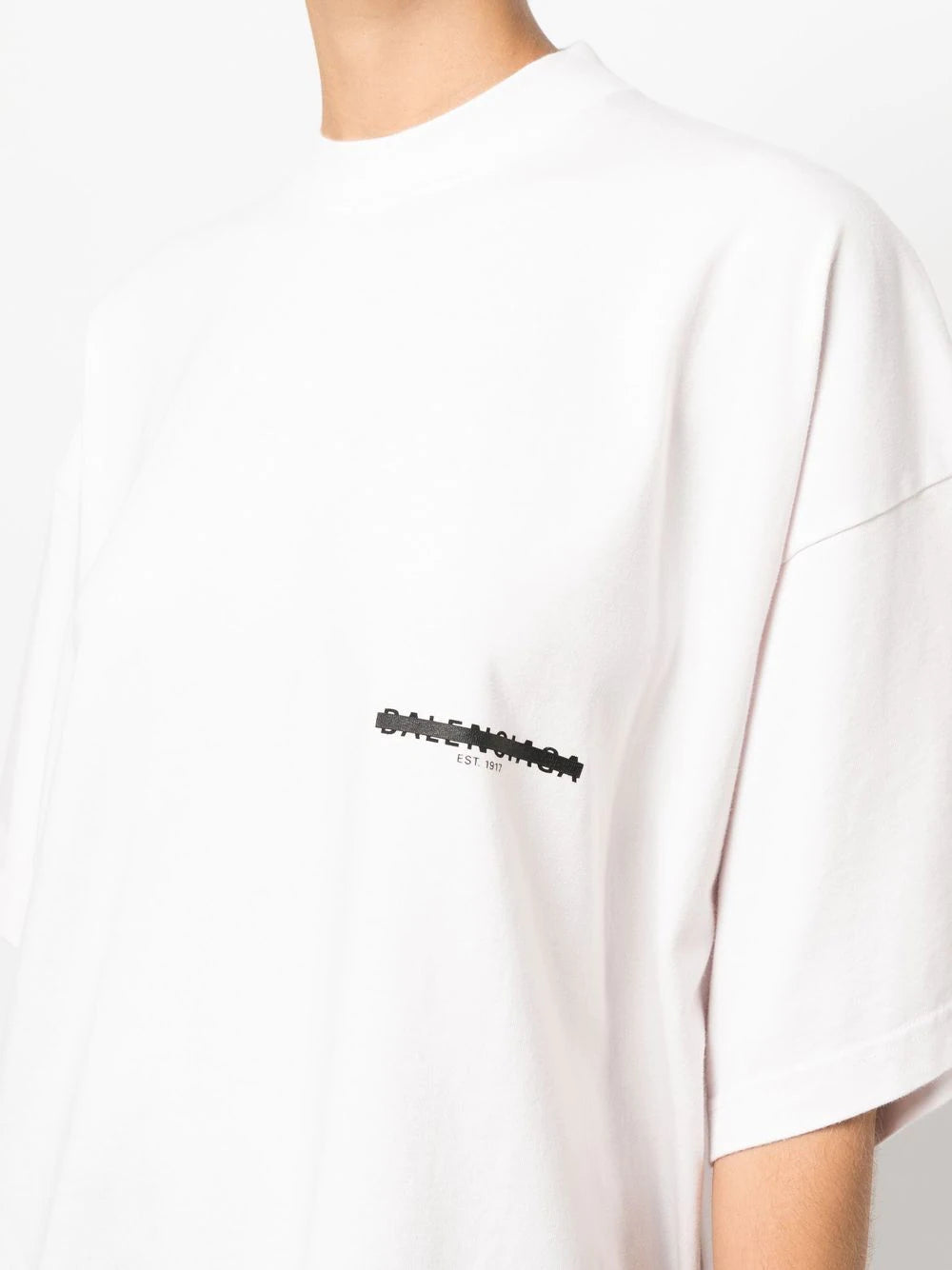 Balenciaga Oversize T-shirt in White for Men