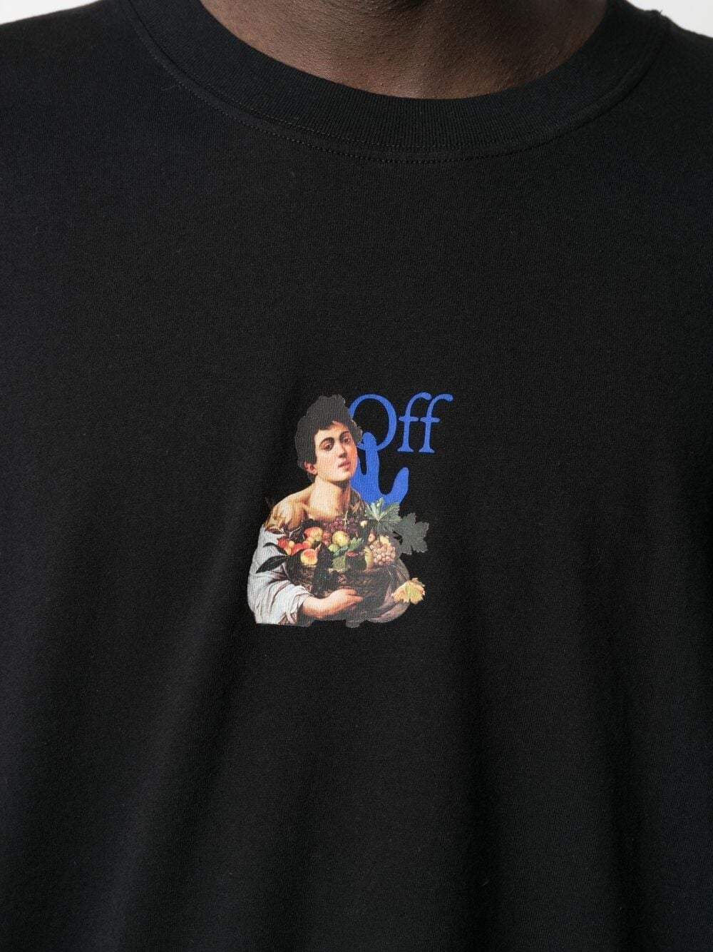 OFF-WHITE Caravaggio Boy T-Shirt Black – MAISONDEFASHION.COM