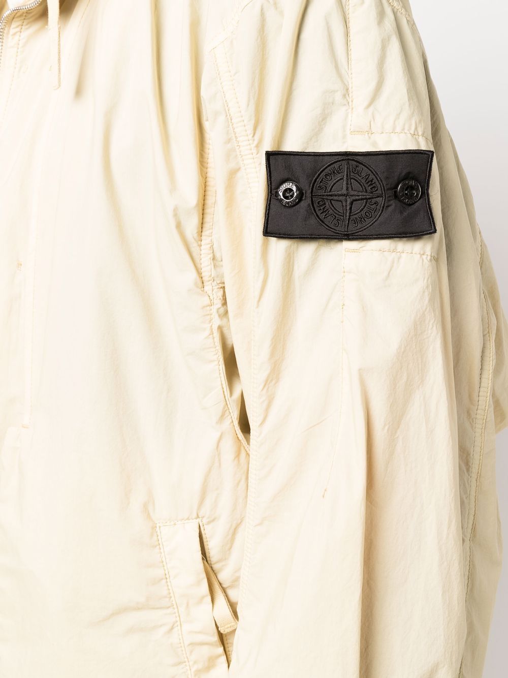 STONE ISLAND SHADOW PROJECT Lightweight hooded jacket Sand - MAISONDEFASHION.COM