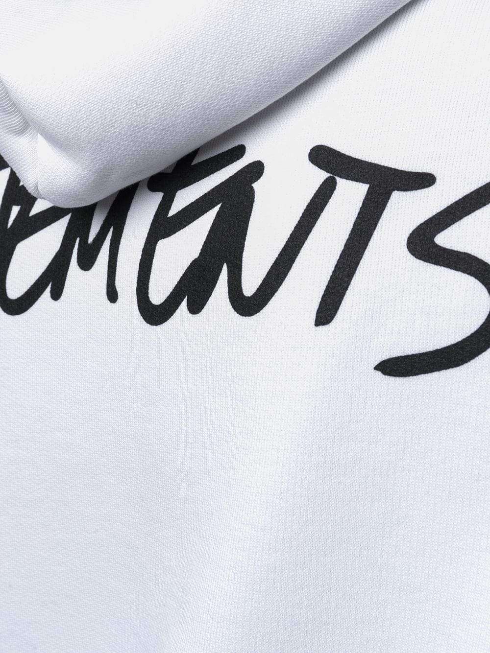 VETEMENTS Written Logo Hoodie White – MAISONDEFASHION.COM VETEMENTS Written Logo Hoodie White – MAISONDEFASHION.COM