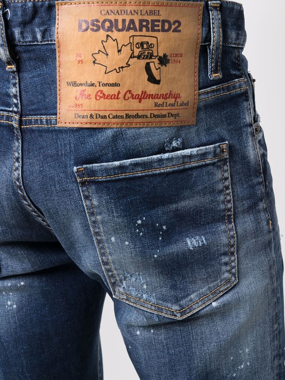 DSQUARED2 Cool Guy Jeans Blue - MAISONDEFASHION.COM