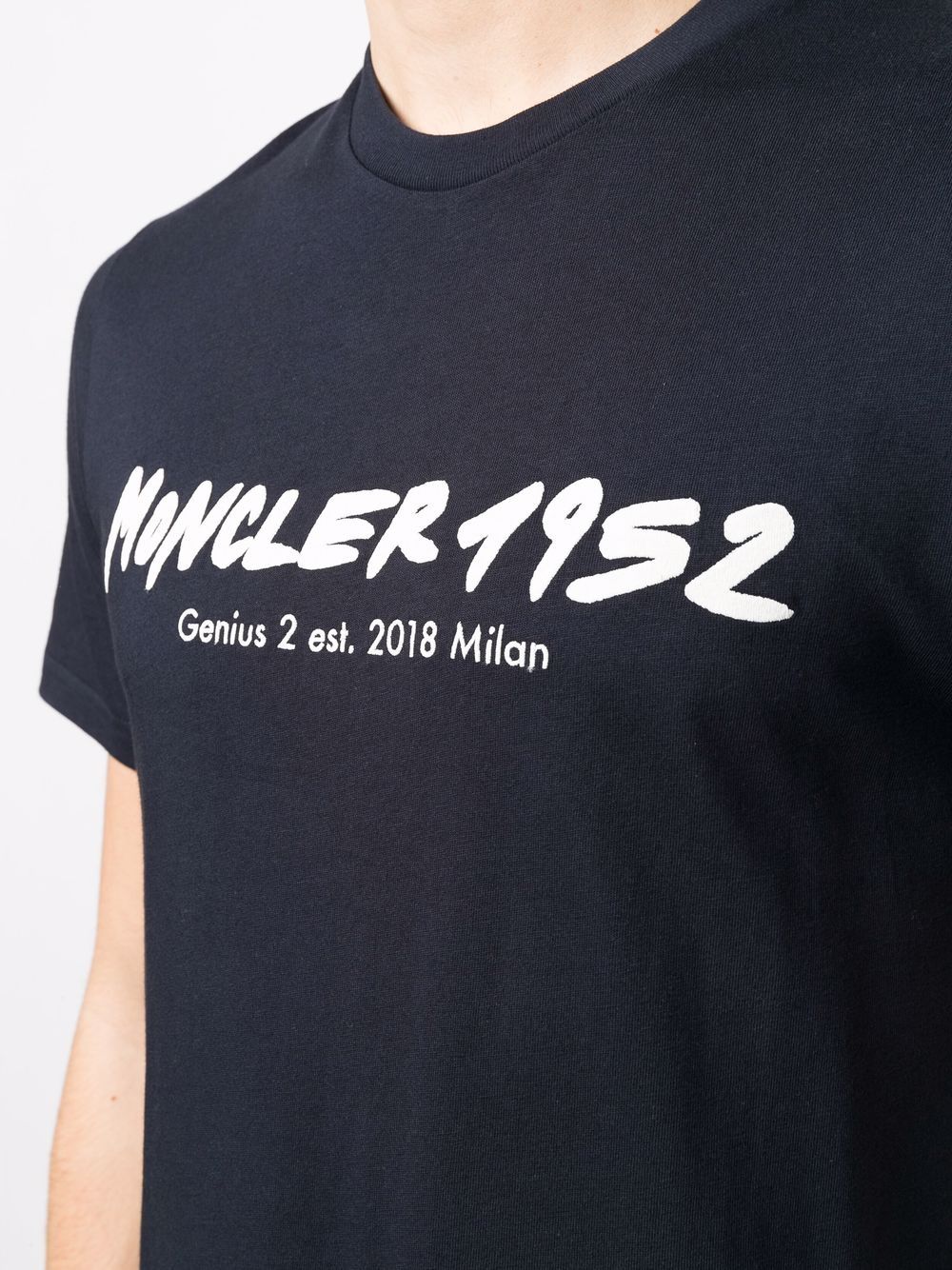 MONCLER GENIUS X 2 MONCLER 1952 SS Logo T-Shirt – MAISONDEFASHION.COM