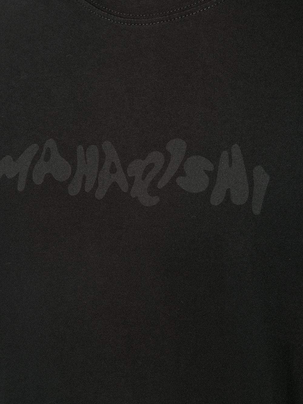 MAHARISHI Mamushi Logo Print T-shirt Black - Maison De Fashion 