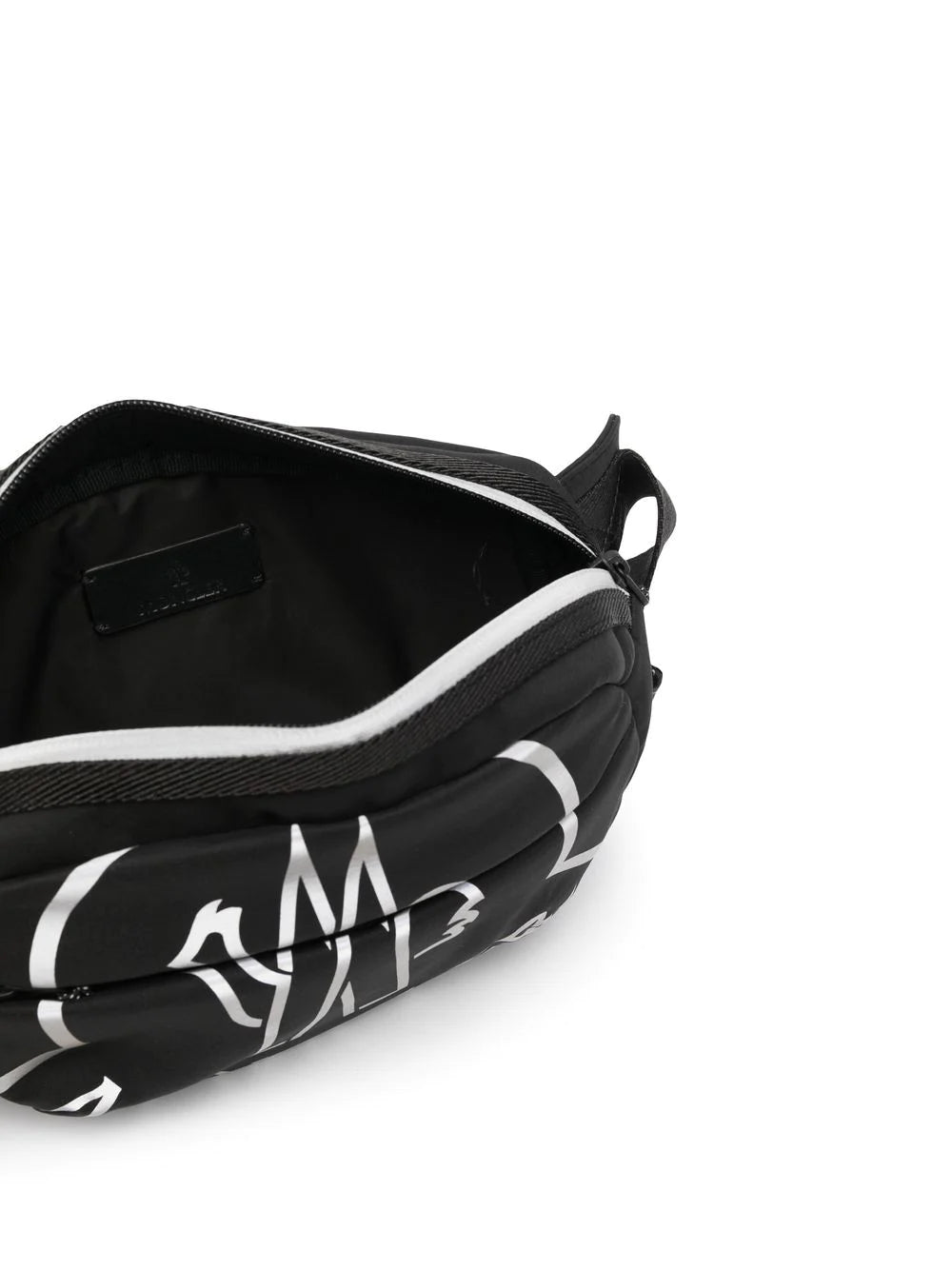 MONCLER logo belt bag white Maison De Fashion – MAISONDEFASHION.COM MONCLER logo belt bag white Maison De Fashion – MAISONDEFASHION.COM