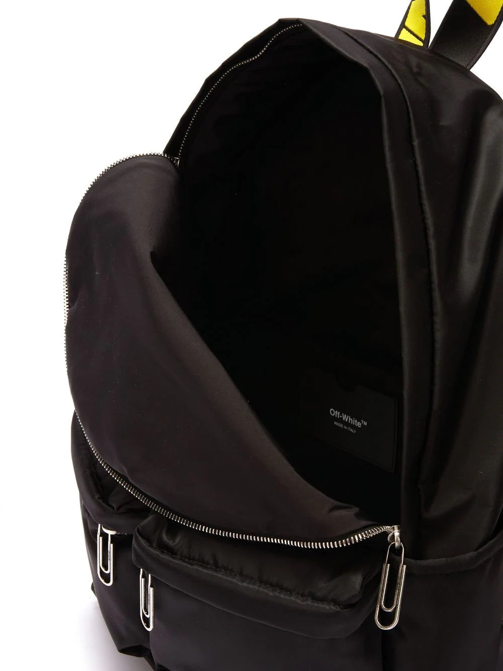 OFF-WHITE Arrow Nylon Backpack Black/White - MAISONDEFASHION.COM