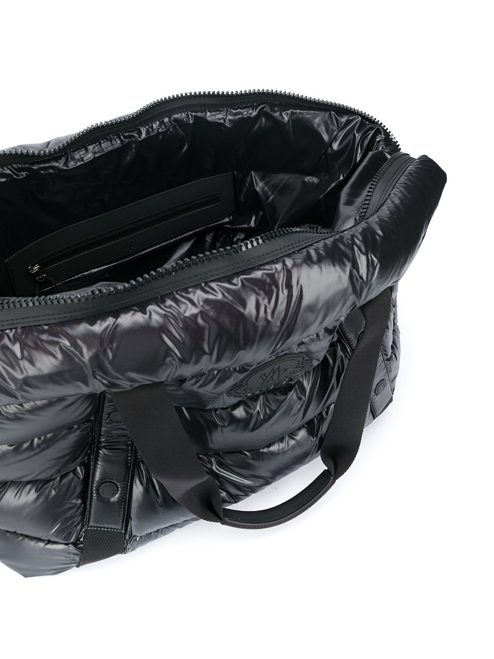 MONCLER Maine Logo Duffel Bag Black - Maison De Fashion 
