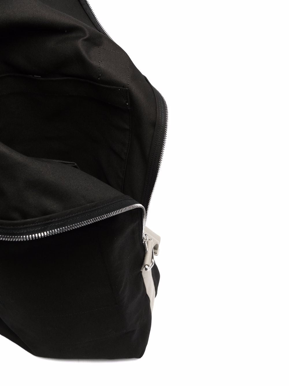 RICK OWENS DRKSHDW Asymetric Backpack Black - MAISONDEFASHION.COM