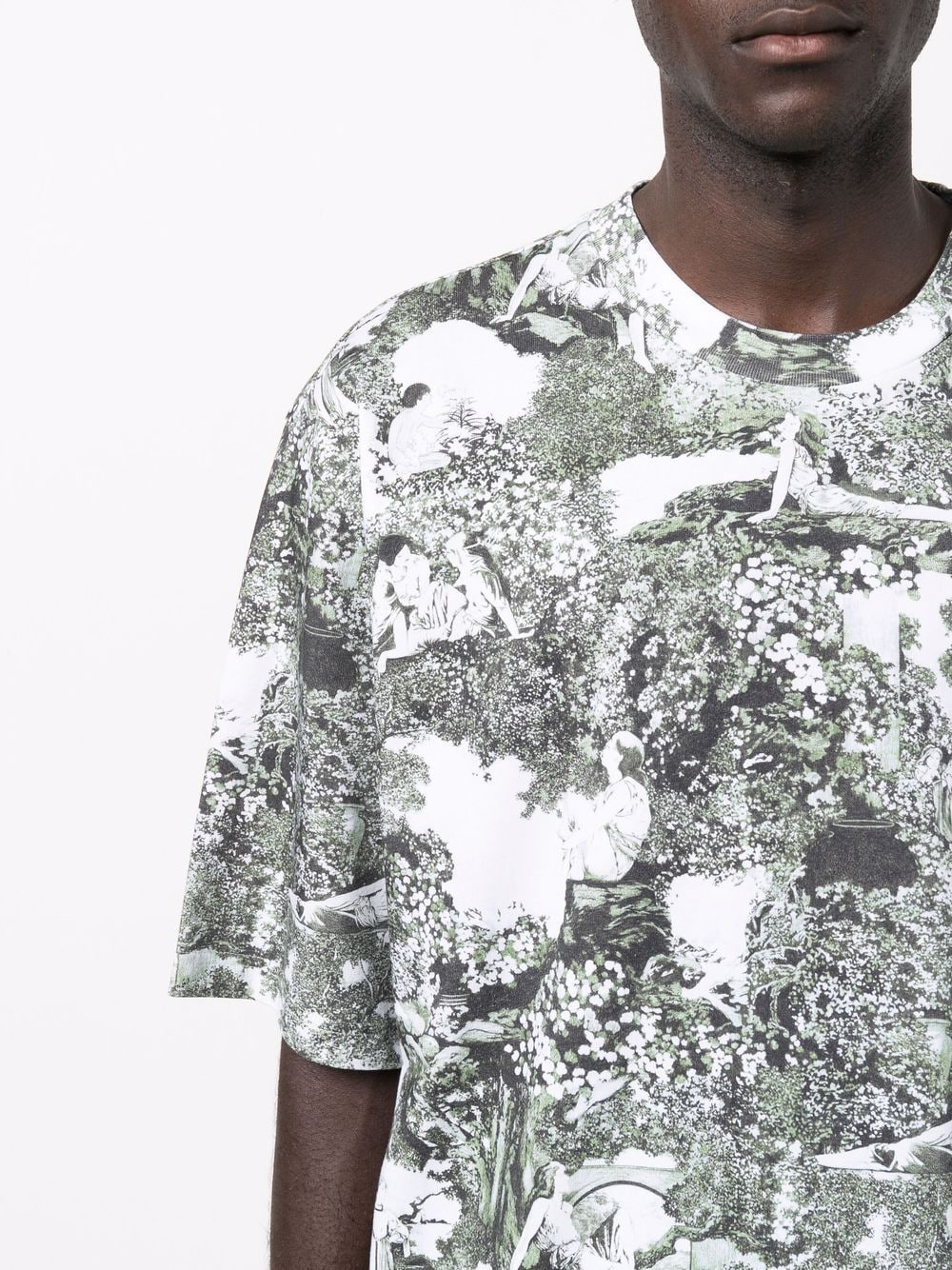KENZO Dreamers Print T-Shirt - MAISONDEFASHION.COM