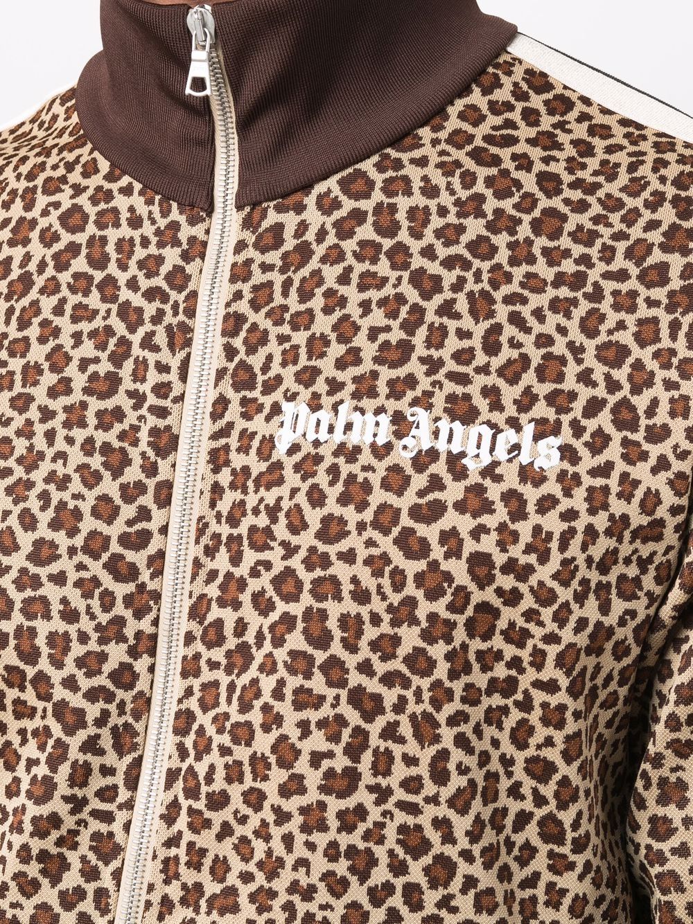 PALM ANGELS Leopard Track Jacket - MAISONDEFASHION.COM