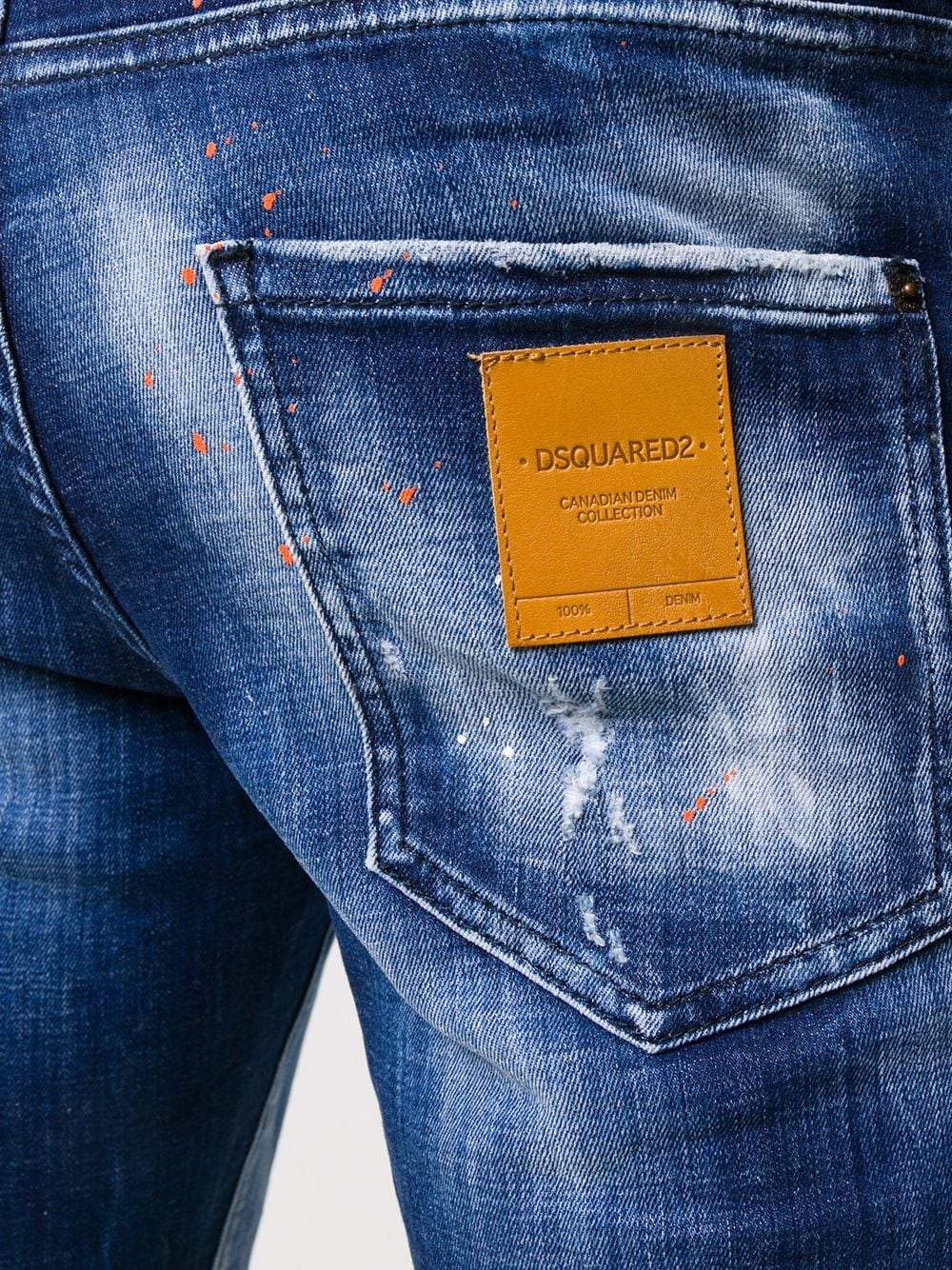 DSQUARED2 Paint Splatter Cool Guy Jeans - Maison De Fashion 