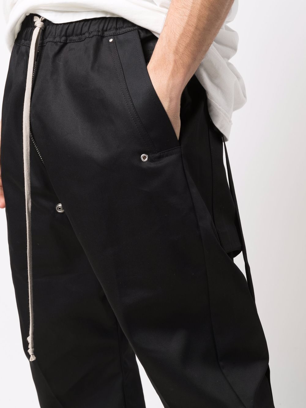 パンツ Rick owens drkshdw Drawstring pants RICK OWENS DRKSHDW Dropped Crotch Drawstring Black Track