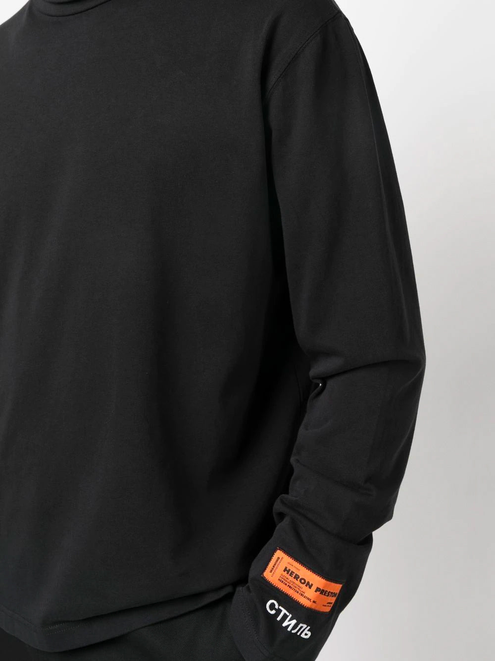 HERON PRESTON СТИЛЬ Rollneck Black - MAISONDEFASHION.COM