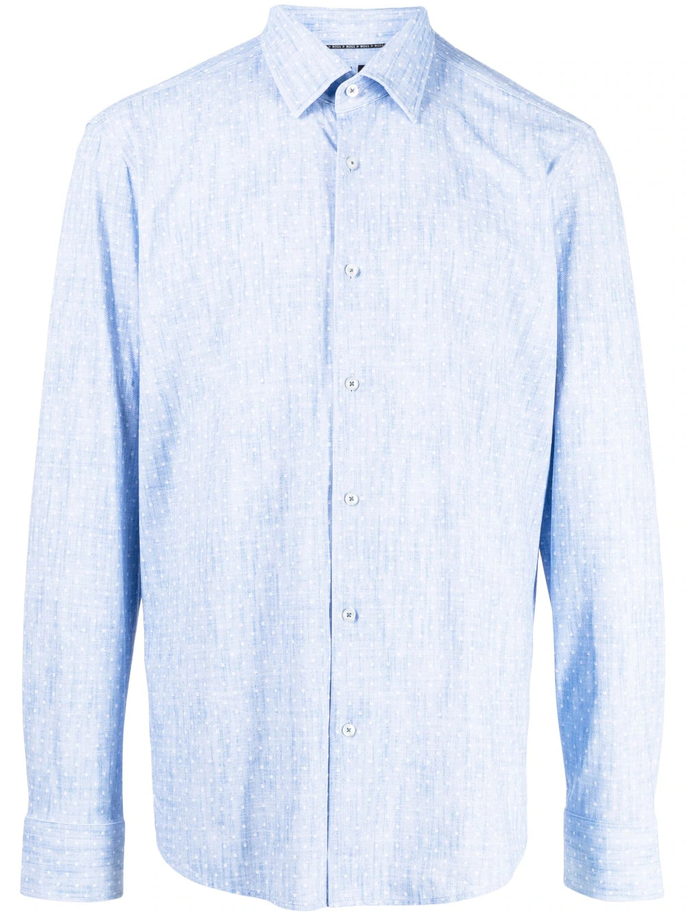 BOSS P-Joe Stretch Shirt Light/Pastel Blue - MAISONDEFASHION.COM