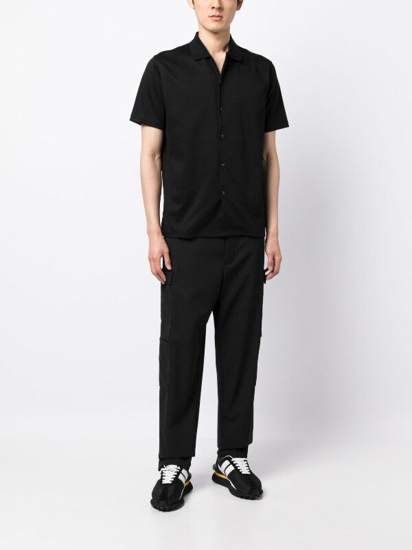 BOSS Powell Shirt Black - MAISONDEFASHION.COM