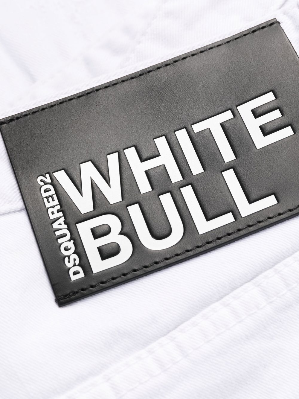 DSQUARED2 White Bull Skater Skinny Jeans - MAISONDEFASHION.COM