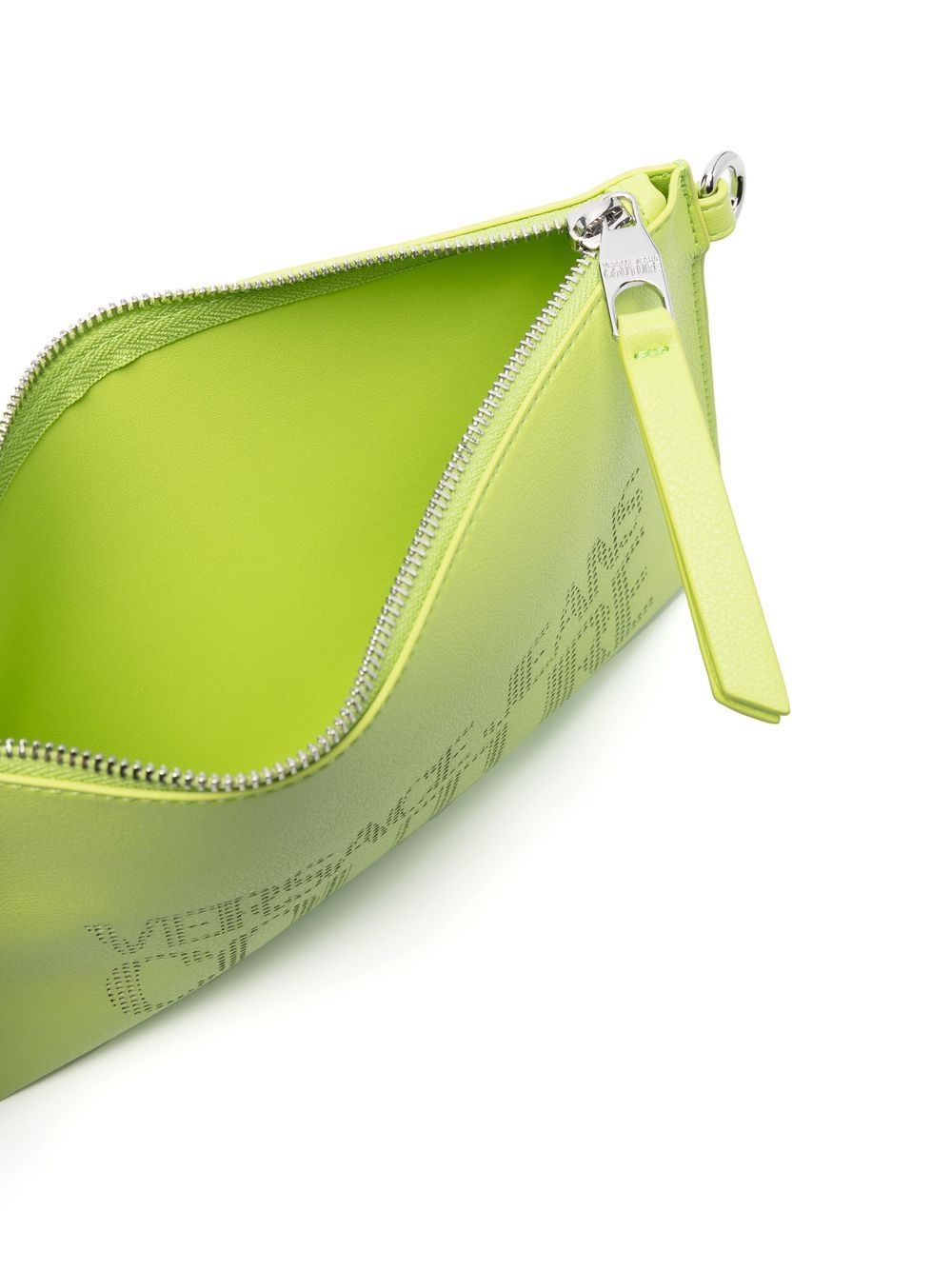 VERSACE JEANS COUTURE Perforated-logo crossbody bag Green - MAISONDEFASHION.COM