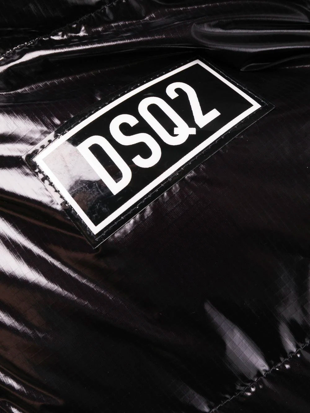 DSQUARED2 Hooded Puffer Jacket Black - MAISONDEFASHION.COM