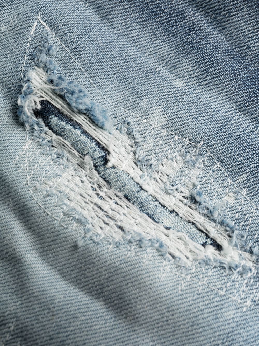 DSQUARED2 Distressed-effect Slim Jeans Blue - MAISONDEFASHION.COM