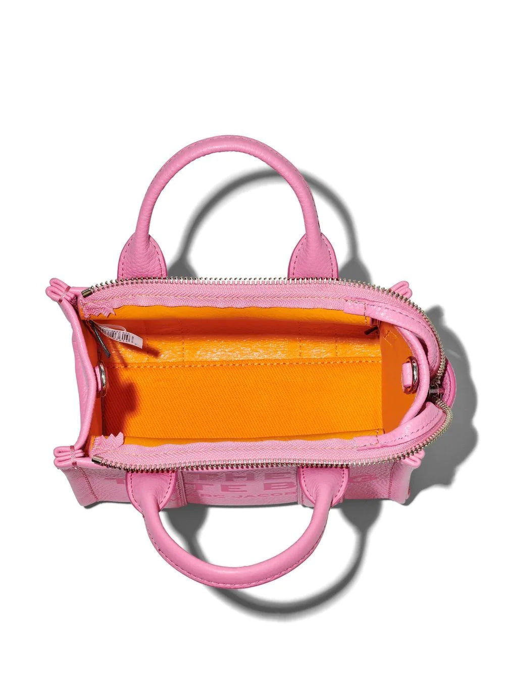 MARC JACOBS WOMEN The Leather Micro Tote Candy Pink