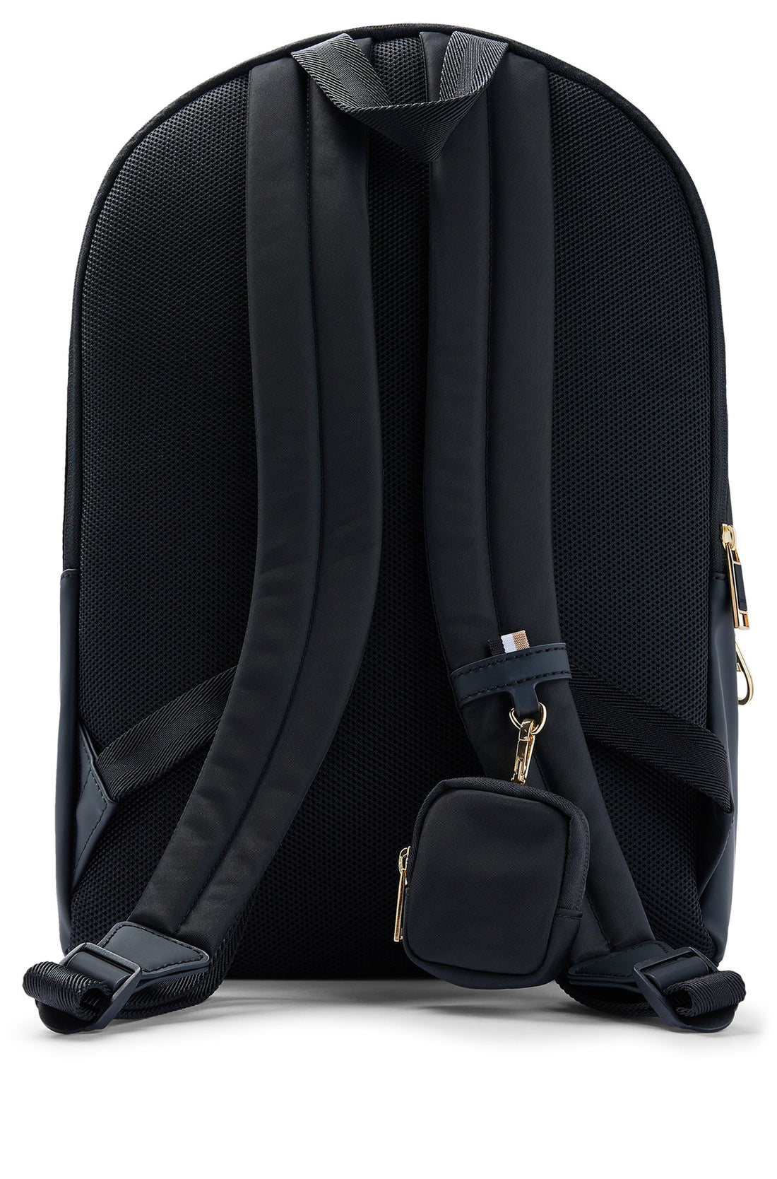 BOSS Recycled-nylon Backpack Black - MAISONDEFASHION.COM
