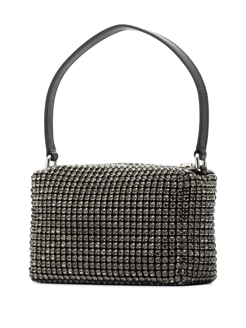 ALEXANDER WANG WOMEN Heiress Rhinestone-embellished Mini Bag Black - MAISONDEFASHION.COM