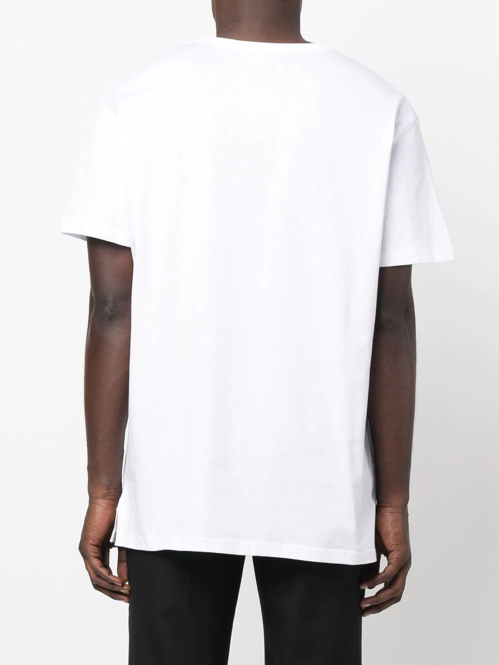 ALEXANDER MCQUEEN Skull Graphic Print T-shirt White - MAISONDEFASHION.COM