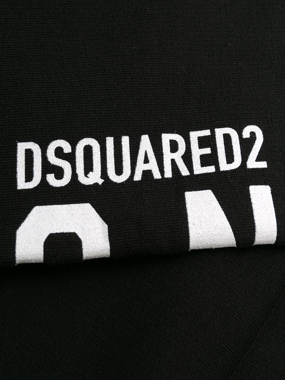 DSQUARED2 Icon Logo Track Pants Black - MAISONDEFASHION.COM