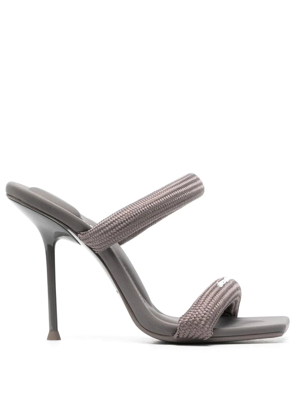 ALEXANDER WANG WOMEN Julie 110mm Padded-strap Sandals Eiffel - MAISONDEFASHION.COM