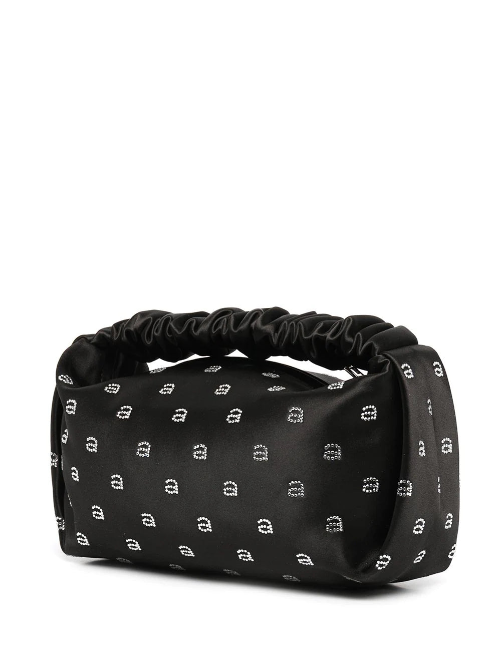 ALEXANDER WANG WOMEN Scrunchie Mini Bag Black - MAISONDEFASHION.COM