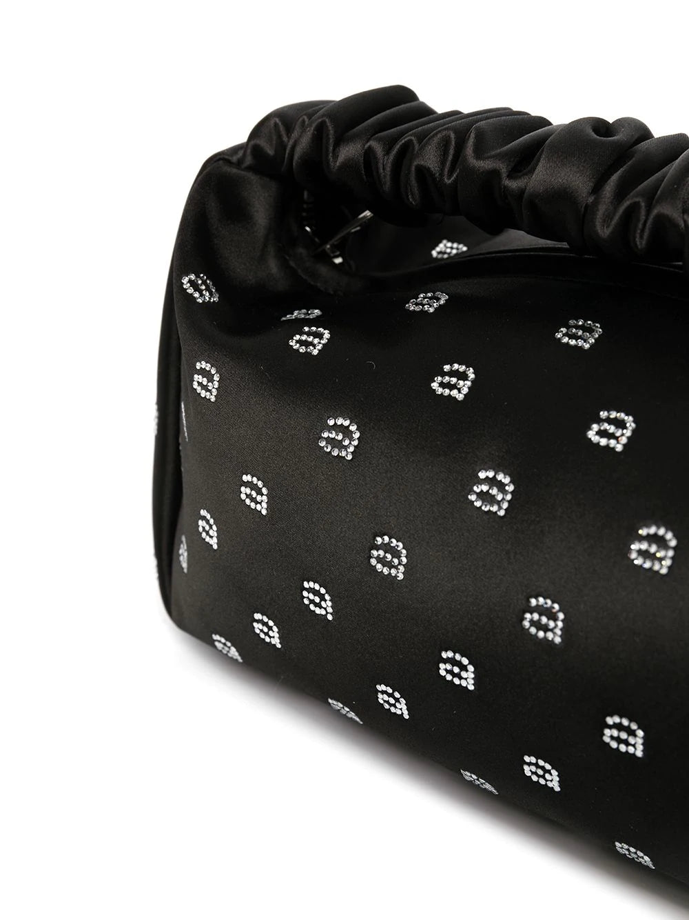 ALEXANDER WANG WOMEN Scrunchie Mini Bag Black - MAISONDEFASHION.COM