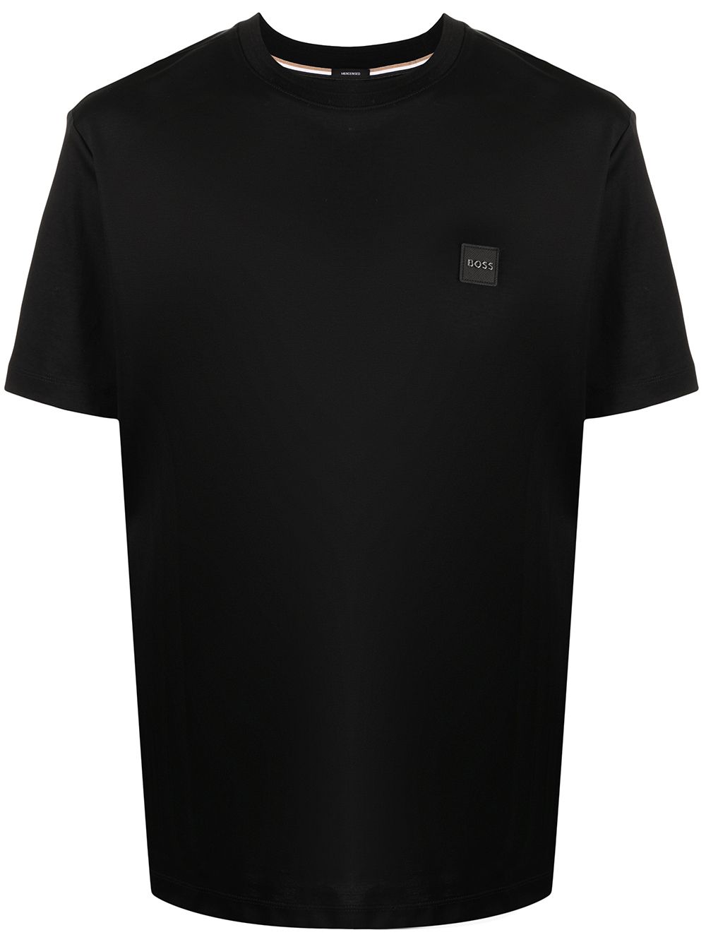 BOSS Logo-print T-shirt Black - MAISONDEFASHION.COM