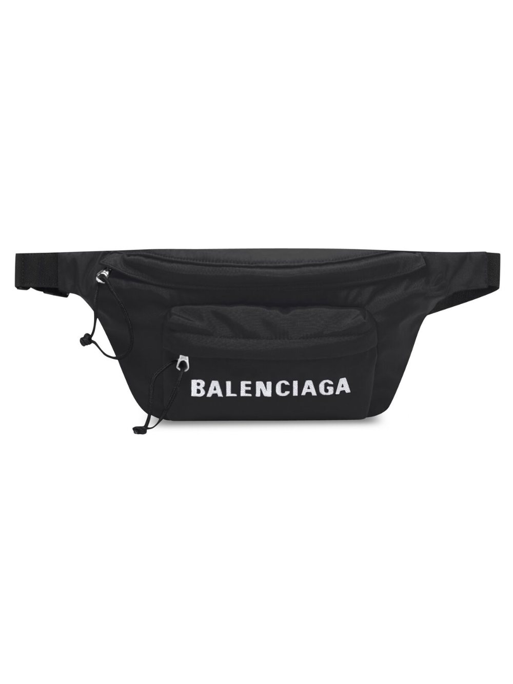 BALENCIAGA Wheel Belt Bag Black - MAISONDEFASHION.COM