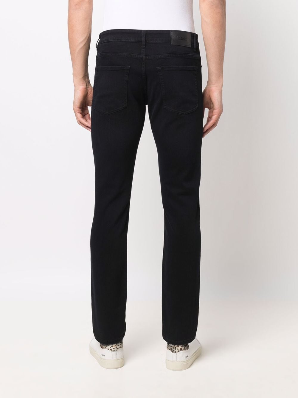 BOSS Low-rise Slim-cut Jeans - MAISONDEFASHION.COM