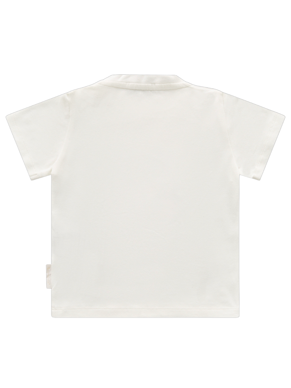 MONCLER BABY Logo T-Shirt Milk White - MAISONDEFASHION.COM