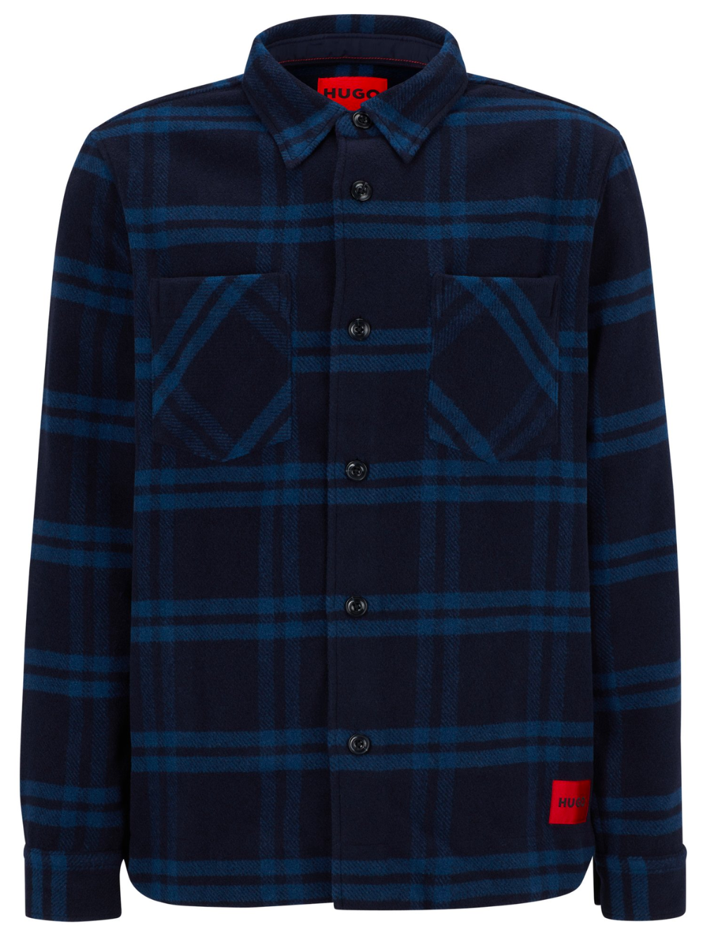 HUGO Emeni Shirt Dark Blue - MAISONDEFASHION.COM